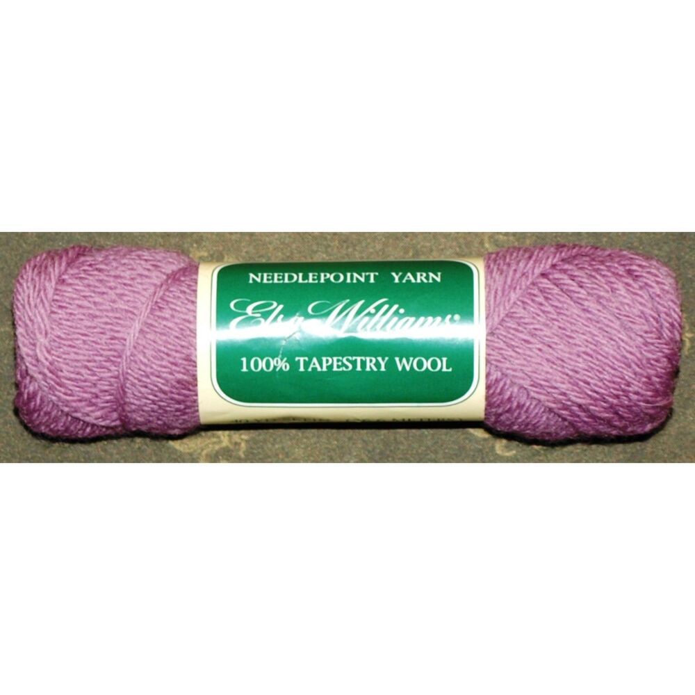 Elsa Williams Tapestry Yarn - 4yd Skein - #322 Plum